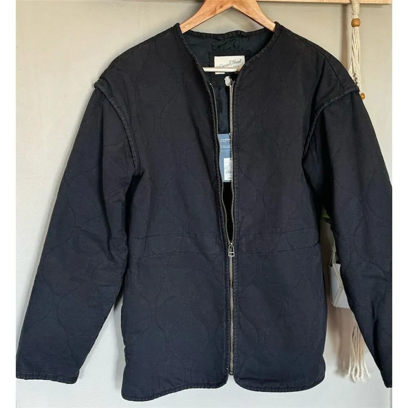 Universal Thread Jackets & Blazers - Universal Thread Women's XS Black Quilted Bomber‎ Jacket Casual Zip